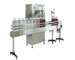 白酒、大桶水半自動(dòng)灌裝線